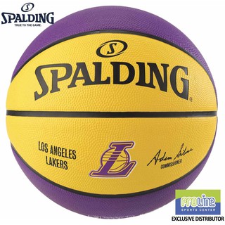 SPALDING NBA Team Los Angeles Lakers Original Outdoor Basketball Size 7