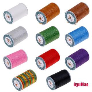 [GUMO] 1Pc Waxed Thread 0.8mm 90m Polyester Cord Sewing Machine Stitching For Craft HDY
