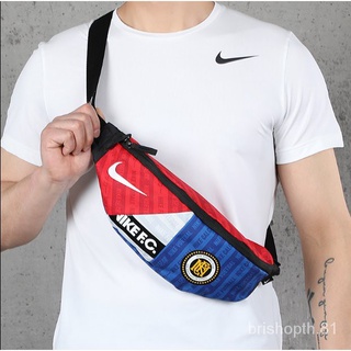 waist bagﺴ✇✗✨กระเป๋าสะพายอก ยี่ห้อ Nike เเท้ กระเป๋าเข็มขัดแฟชั่นผู้ชาย Travel Wais