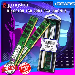 Bnew Kingston 4GB DDR3 1600Mhz PC3 Desktop Memory | TGEARS