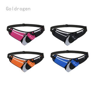 Goldrogen1 New Sports Running Pockets Multifunctional Outdoor Water Bottle Pockets Waterproof Fitness Crossbody Chest Bag Mobile Phone Bag