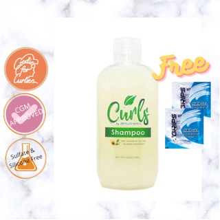 CGM Approved Zenutrients Curls Avocado & Tea Tree Sulfate-Free Shampoo 250ml ZEN12