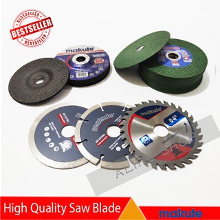 Cutting Wheel, Diamond Blade for Masonry, Dry Cutting, Continuous Rim, 7/8-Inch Arbor, 4-1/2-Inch