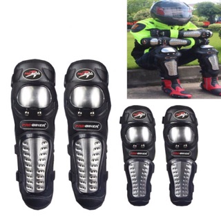 MOTORCYCLE ELBOW AND KNEE PAD GEAR STAINLESS