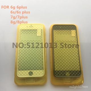202110pcs Original Quality 3 In1 For iPhone 55S66S78 Plus Front Glass+Frame Bezel+OCA Touch Screen O