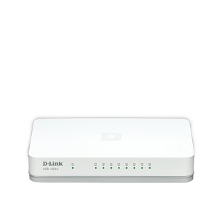 D-Link DGS-1008A 8-Port Gigabit Desktop Switch In Plastic Casing-DGS-1008A