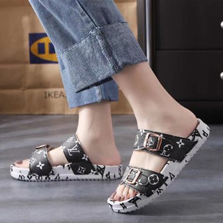 LV Sandals For Womens Flat On Sale Size (36-41) Classicl Louis Vuitton Women Slide Slippers COD