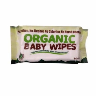 【Ready Stock】Baby Wipes ✕Organic Baby Wipes (80's) With Cap or Without Cap