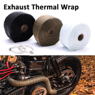 Motorcycles Turbo Manifold Heat Exhaust Wrap Tape Thermal