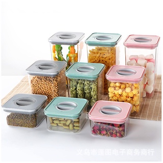 Jars Food Storage Box Refrigerator Plastic Tank Clear Container Boxes Kitchen Bottles RR2107