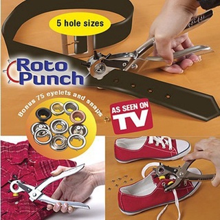Ready Stock/❐✇▼75* Eyelets Punch Leather Hole Punching Tool Eyelets Puncher