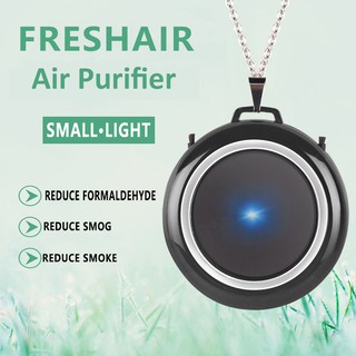 Wearable Air Purifier Necklace USB Air Fresher Cleaner 6 Million Negative Ion Purifier For Adults Kids