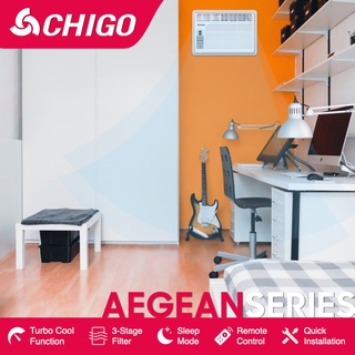 CHIGO 0.6HP Remote Controlled Window Type Air Conditioner 12 Features with Healthy Filters 0.6 HP (4)