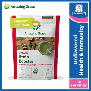 Amazing Grass: Brain Booster, Energy Booster, Collagen Booster, Super Greens Booster (1)