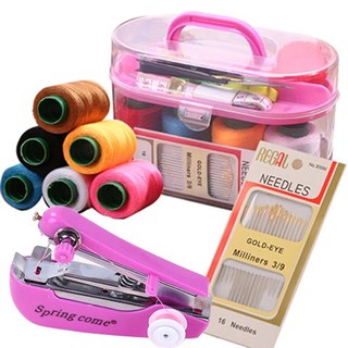 SW01 10 in 1 Household Sewing Box Set Portable Mini Sewing Tool Multi-tool kit w/ Handheld SewingKit (1)