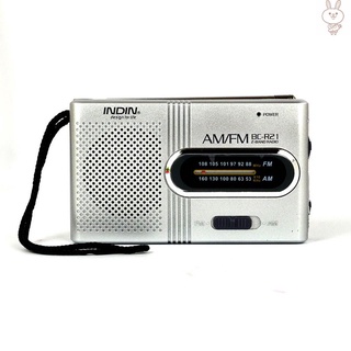 OL Mini Radio Portable Speaker AM FM Adjustable Telescopic Antenna Pocket Radios n9AA