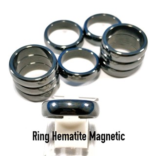 Natural HEMATITE MAGNETIC Ring (1)