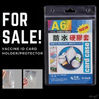 QC, San Juan, Taguig, Makati, Valenzuela Vaccine ID Card Holder Card Case Ziplock Type Waterproof
