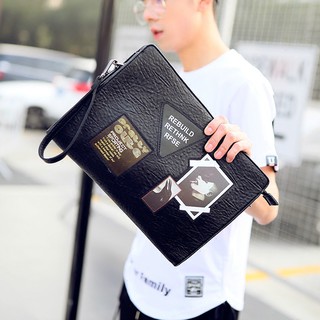 Tidog Korean men hand bag casual Street IPAD clutch bag