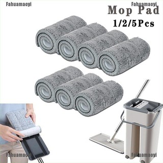 Fahuamaoyi✪ 1Pcs Reusable Microfiber Mop Pads Head Wet Dry Mops Wood Floor Cleaning (1)