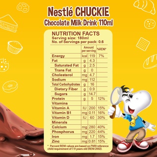 CHUCKIE Chocolate-Flavoured Milk 110ml - Pack of 10 (5)