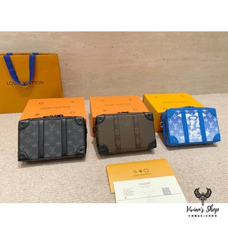 Louis Vuitton Unique Small Satchel Camera Bag Handbag Women Shoulder Chain Bag Classic LV Print