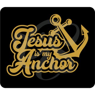 Jesus + Anchor Design_Car and Motorcycle_Inspirational Decal Sticker (COD)