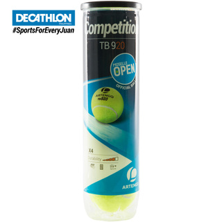 Decathlon Artengo TB920 Tennis Ball (4 pack)