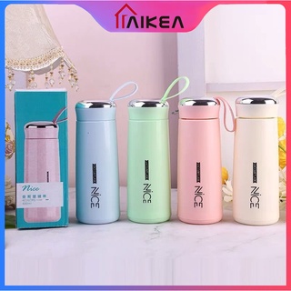 Thermos Glass cup Tumbler Hot and Cold Nice Tumbler Creative Glass Cup Leakproof Water Cup Aikea