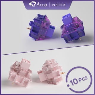 Akko x TTC Demon Switches Princess Switch 3-pins Hot-swappable Custom DIY for Mechanical Keyboard (10pc) (1)