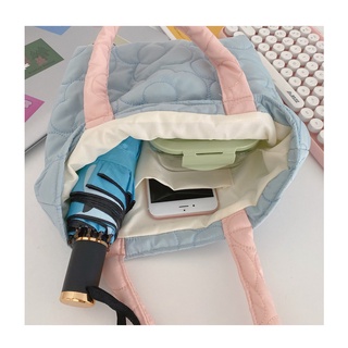 Shopping Hand Bag Ins Hit Color Sweet Small Bag Storage Bag (6)
