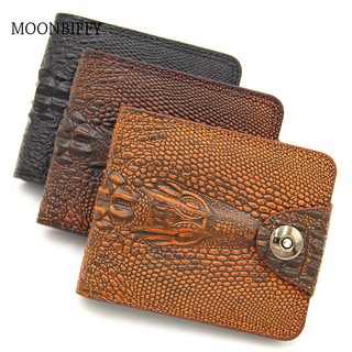 Mens Wallet Leather Genuine Short Purse Billetera Hombre Men Wallets Vintage Style Cartera Hombre Cr