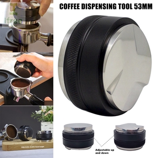 53mm Coffee Distributor Espresso Distributor Espresso Distribution Tool Coffee Leveler Fits for 54mm Portafilter