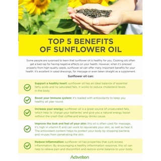 New products❈◕๑Thai Beauty Shop Sunflower Oil
