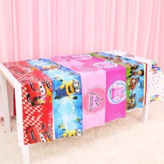 Ready Stock ~ Mickey Kitty Pink Blue Frozen Minnion Princess Party Table Cover