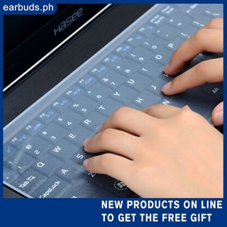 10.0/14.0/15.0 inch Notebook Dustproof Keyboard Cover Universal Silicone Laptop Keyboard Protector