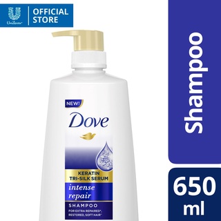 Dove Intense Repair Shampoo for Damaged Hair 650ml
