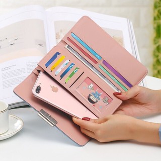 Forever Young Originally from Korean Wallet Leather Long Wallet for Women (6)