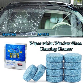 1pcs Car Windshield Cleaner Glass Cleaner Car Solid Wiper Window Cleaning for Any Glass or Window