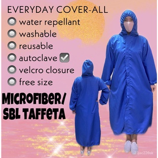 PPE COVER ALL GOWN Microfiber or SBL Taffeta
