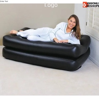 ⭐JGG Inflatable Air Sofa Bed Couch-- Bestway-75054 5 in 1 Inflatable Sofa Air Bed Couch (Black)