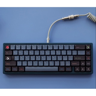 Programmer Mechanical Keyboard Keycaps Cherry Profile XDA Height PBT 123 Keys Support 61/64/68/78/84/87/96/980/104/108 Profile Keyboard (1)