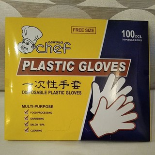 Disposable Plastic Gloves (100pcs)