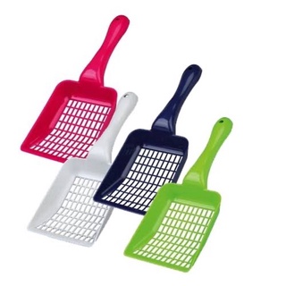 【Ready Stock】☂◄◊Plastic Cat Litter Scoop Pet Care Sand Waste Scooper Shovel Hollow Cleaning Tool
