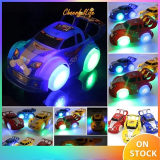 ❇HOT sale❇ Kid Toy Christmas Automatic Steering Flashing Music Racing Car Electric Toy