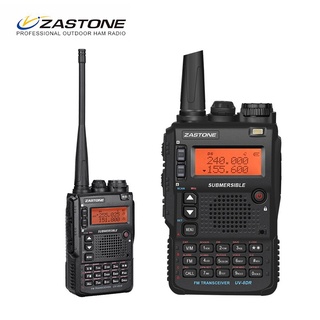 Zastone UV-8DR Mini Radio Walkie Talkie triband VHF 136-174MHz 240-460MHZ UHF 400-520MHz CB Ham Two