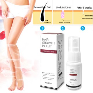 Permanent Hair Removal Fast Gentle Body Hair Remover Leg Hair Growth Suppression Spray Moisturizes