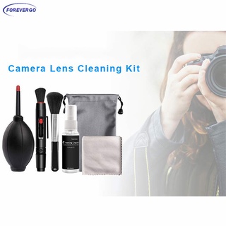 RE 5pcs/set Cleaning Kit Sensor DSLR Lens Digital Camera Cleaner Kit for SLR Cameras Clean