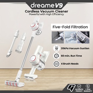 Dreame V9 Cordless Vacuum Cleaner 20000Pa Vacuum Suction with Five-Fold HEPA Filtration EU Version