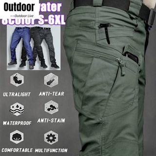 High Quality New IX7 Men's Waterproof Tactical Pants Army Users Outside Sports Hiking Pants